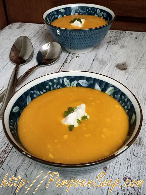 Flespompoensoep recept