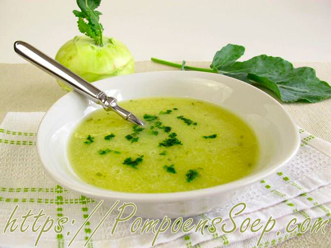 Koolrabisoep eenvoudig recept