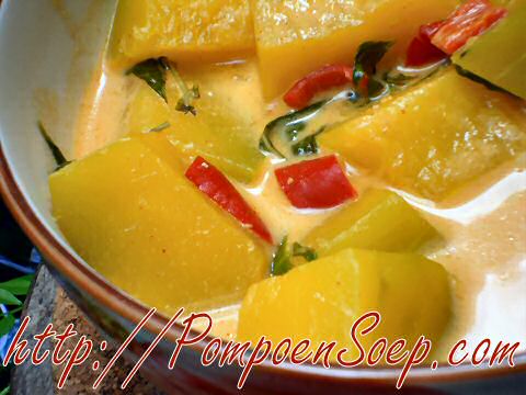 Pompoen curry