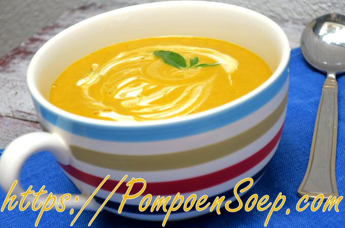 Pompoensoep met prei