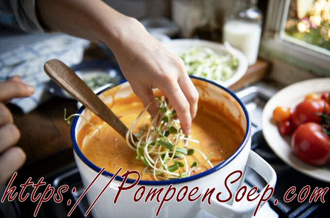 Pompoensoep met tomaten Sofie Dumont