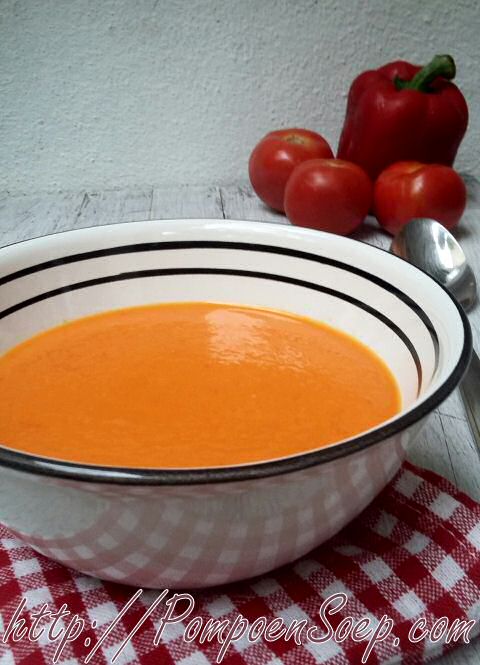 Tomaten paprikasoep