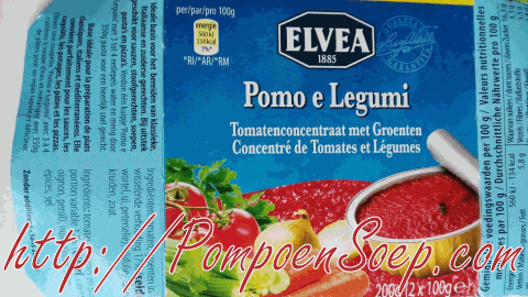 Tomatenconcentraat met groenten Elvea