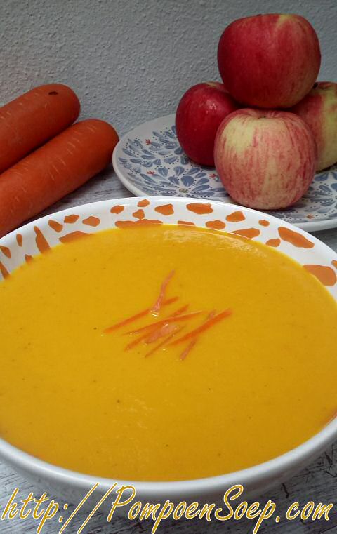 Wortelsoep met appel