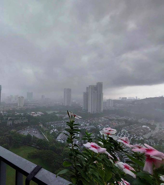 Onweer in Maleisie