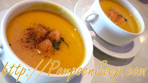 Mexicaanse pompoensoep